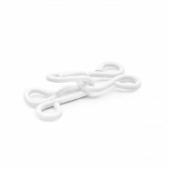 Dritz Hooks & Eyes, 72 Sets, White Bulk Notions