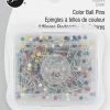 Dritz 1-1/16" Color Ball Pins, Assorted