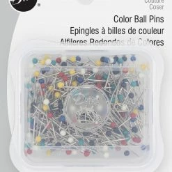 Dritz 1-1/16" Color Ball Pins, Assorted