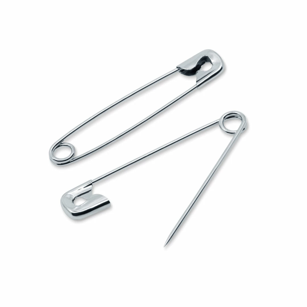 Dritz 1-1/2" Safety Pins, Nickel Pins & Accessories 8 Dritz 1-1/2" Safety Pins, Nickel Pins & Accessories