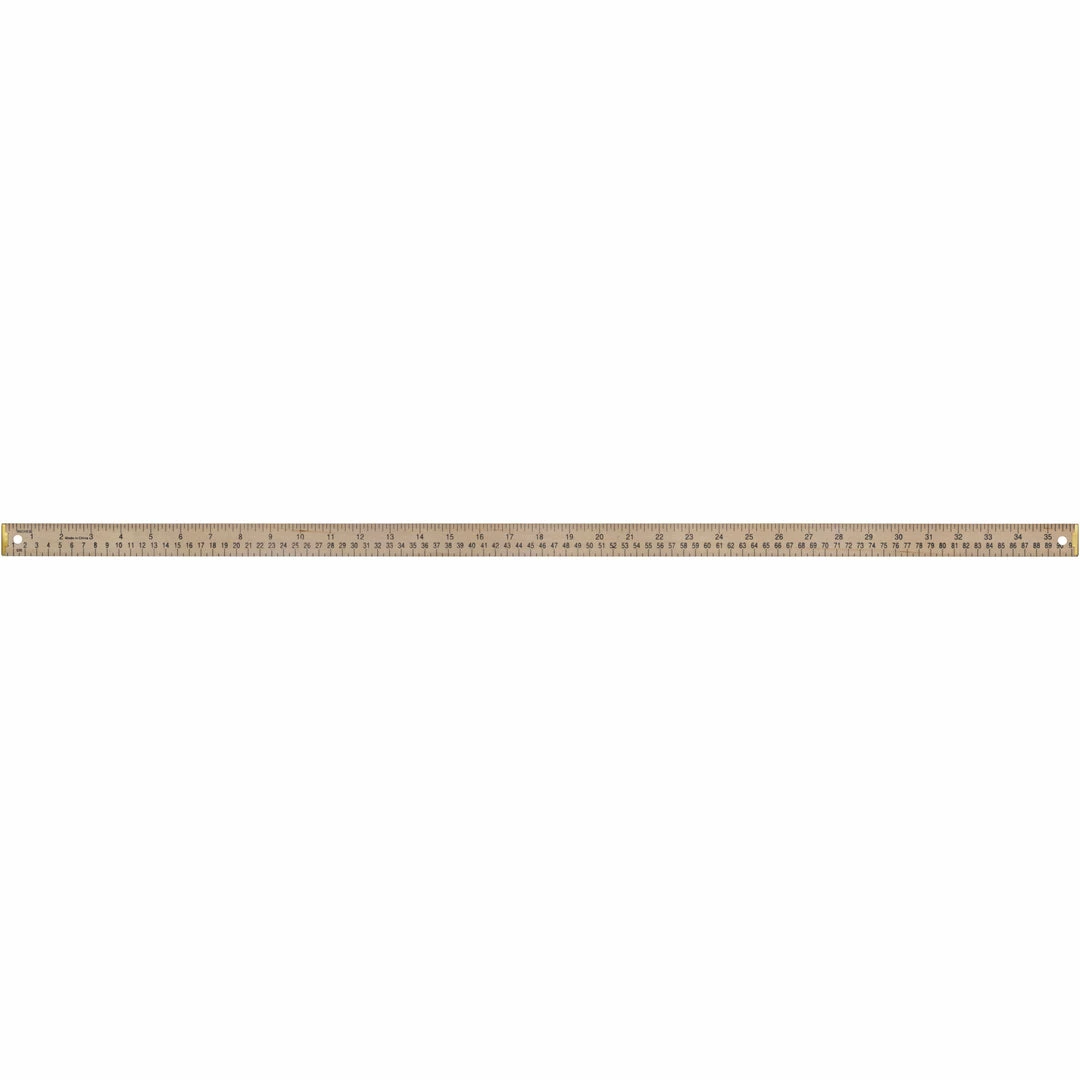 Dritz Wood Yardstick With Metal Tips 3 Dritz Wood Yardstick With Metal Tips