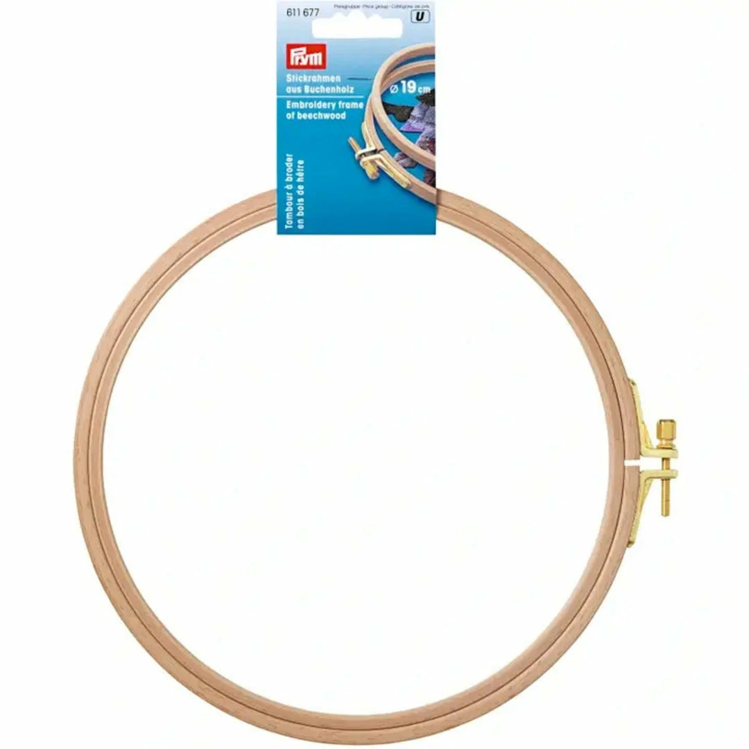 Prym Embroidery Frame, Beechwood 6 Prym Embroidery Frame, Beechwood