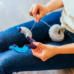 Prym 2-in-1 Pompom Maker, Large Yarn Accessories 19 Prym 2-in-1 Pompom Maker, Large Yarn Accessories