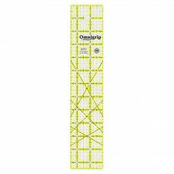 Omnigrid Non-Slip Rectangle Ruler, Neon Quilting Rulers