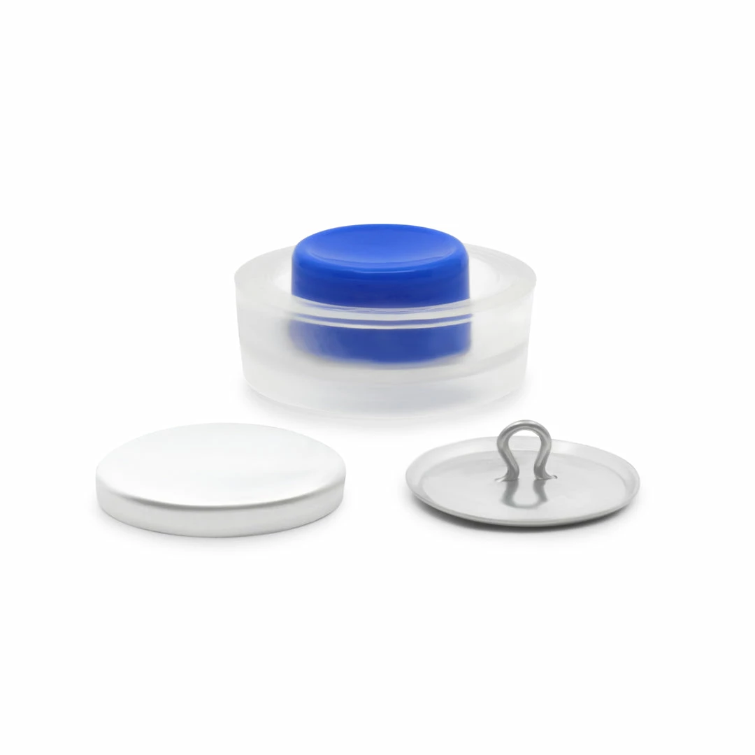 Dritz Cover Button Kit, Nickel 8 Dritz Cover Button Kit, Nickel
