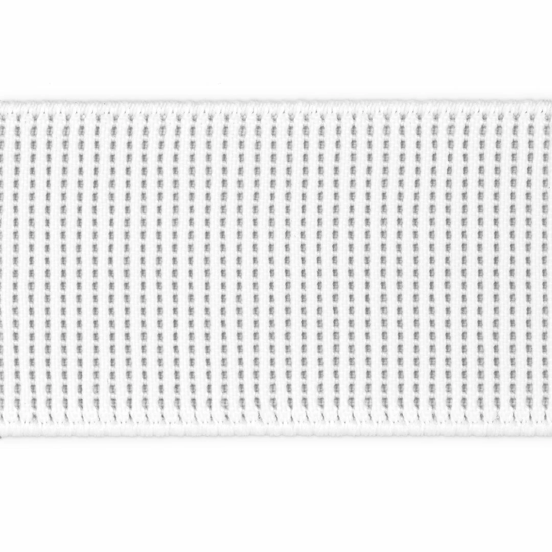 Dritz 1-1/2" Ribbed Non-Roll Elastic, White 4 Dritz 1-1/2" Ribbed Non-Roll Elastic, White
