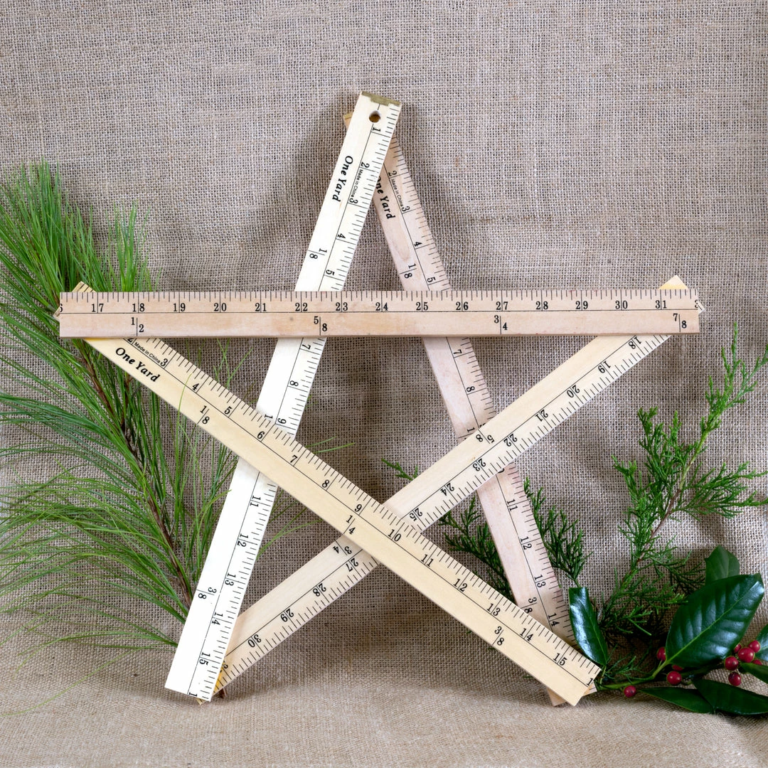 Dritz Wood Yardstick With Metal Tips 8 Dritz Wood Yardstick With Metal Tips