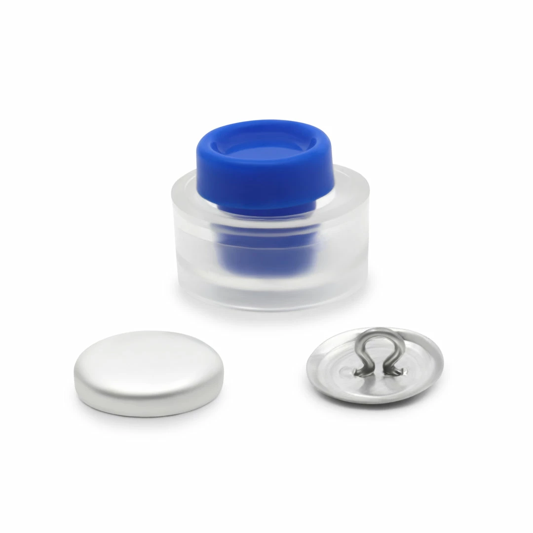 Dritz Cover Button Kit, Nickel 14 Dritz Cover Button Kit, Nickel