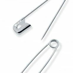 Dritz Pins & Accessories 2" Safety Pins, Nickel 12 Dritz Pins & Accessories 2
