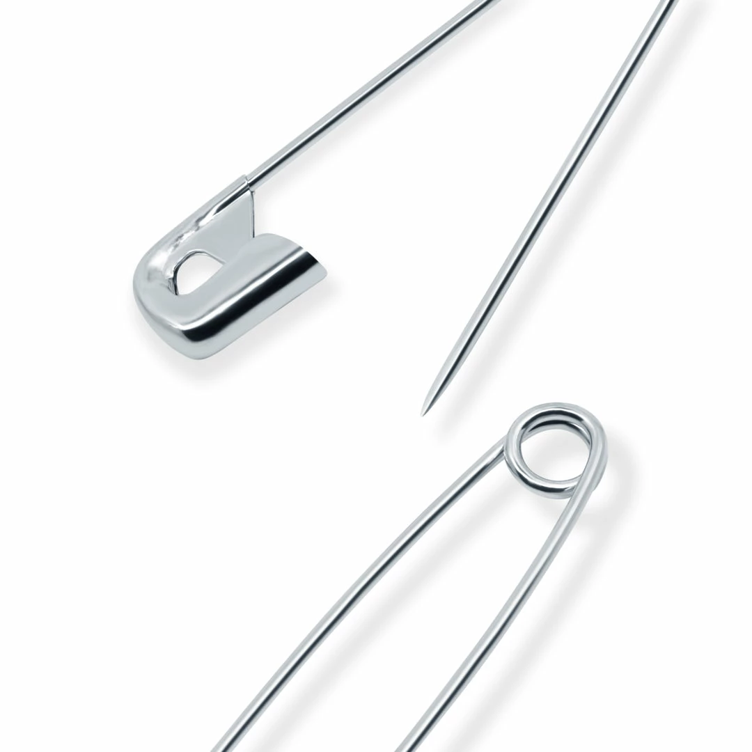 Dritz Pins & Accessories 2" Safety Pins, Nickel 5 Dritz Pins & Accessories 2" Safety Pins, Nickel