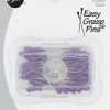 Dritz Pins & Accessories 1-1/2" Easy Grasp Pins, Purple, 60 Pieces