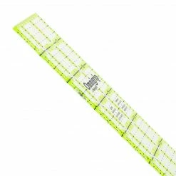 Omnigrid Non-Slip Square Ruler, Neon