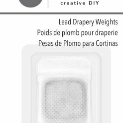 Dritz Drapery Tape, Hooks & Weights Lead Drapery Weights