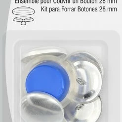 Dritz Cover Button Kit, Nickel