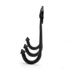 Dritz Wrought Iron Farmhouse Hook, Black
