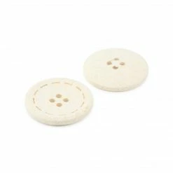 Dritz Recycled Cotton Round Stitch Button, 25mm, 2 Pc Buttons & Cover Buttons 34 Dritz Recycled Cotton Round Stitch Button, 25mm, 2 Pc Buttons & Cover Buttons