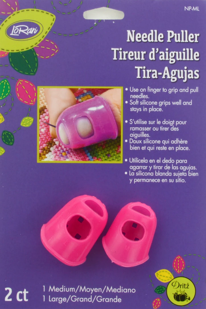 LoRan Needle Puller, 2 Pc Embroidery 8 LoRan Needle Puller, 2 Pc Embroidery
