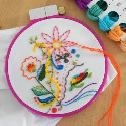 LoRan Sure Grip Hoop, Holds Fabric Embroidery