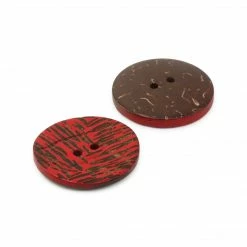 Dritz Sustainable Coconut Round Button, 23mm, 2 Pc Buttons & Cover Buttons