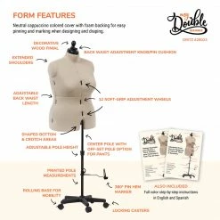 Dritz Dress Forms My Double Designer Adjustable Dress Form