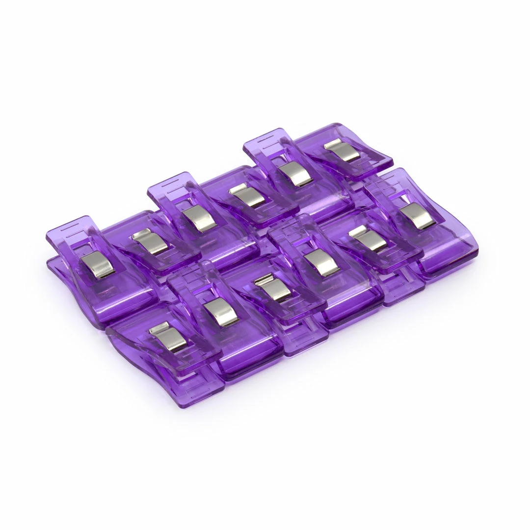 Dritz Fabric & Craft Clips, Purple, 12 Pc 7 Dritz Fabric & Craft Clips, Purple, 12 Pc