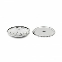 Dritz Half Ball Cover Buttons, Nickel Buttons & Cover Buttons