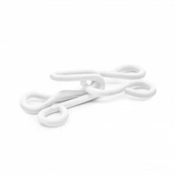 Dritz Hooks & Eyes, 72 Sets, White Bulk Notions