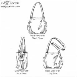 Indygo Junction Crossover Carry-All Purse Pattern, PDF Download