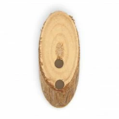 Dritz Sustainable Wood Grain Oval Button, 50mm, Light Brown 9 Dritz Sustainable Wood Grain Oval Button, 50mm, Light Brown