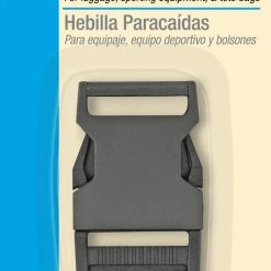 Dritz 1" Parachute Buckle, Antique Silver Buckles