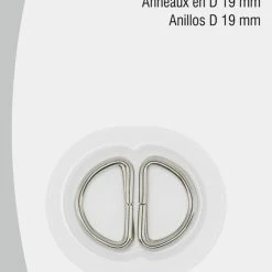 Dritz 3/4" D-Rings, 4 Pc