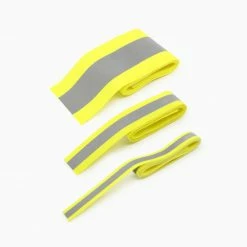 Dritz Belting & Strapping Reflective Iron-On Ribbon, Assorted Sizes, 3 Pc