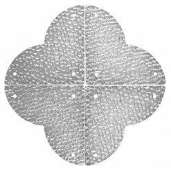 Dritz Textured Quatrefoil Corners, Large, 4pc