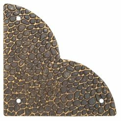 Dritz Textured Quatrefoil Corners, Large, 4pc