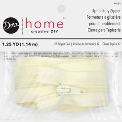 Dritz Upholstery Zipper, Cream