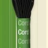 Dritz Elastics Round Cord Elastic, Black, 5 Yd