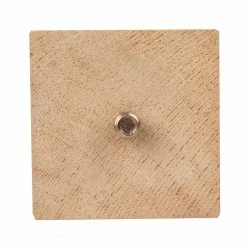 Dritz Furniture Legs & Feet Tapered Square Bun Feet, Natural, 2 Pc