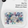 Dritz 15mm Map Pins, Assorted, 100 Pc Pins & Accessories 2 Dritz 15mm Map Pins, Assorted, 100 Pc Pins & Accessories