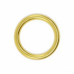 Dritz Curtain Grommets & Rings 1/2" Brass Plated Rings, 24 Pc