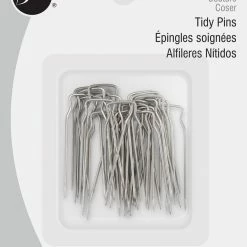 Dritz Pins & Accessories Tidy Pins, Nickel, 25 Pc