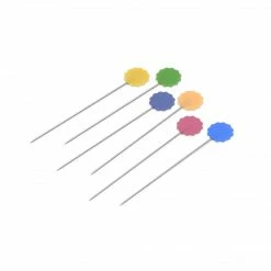 Dritz Flat Flower Head Pins, Assorted, 50 Pc Pins & Accessories