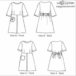 Indygo Junction The Boardwalk Dress Pattern Apparel