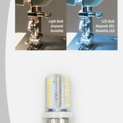 Dritz Sewing Machine LED Light Bulb With Push-In Base