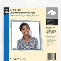 Dritz 1/2" Covered Raglan Shoulder Pads