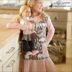 Indygo Junction Aprons Dressed Alike Mother, Daughter, Doll Apron Patterns