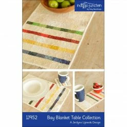 Indygo Junction Bay Blanket Three Piece Quilted Table Collection Pattern, PDF Download