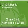 Dritz Elastics 2" Knit Elastic, White, 2 Yd