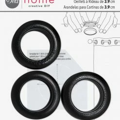 Dritz 1-9/16" Curtain Grommets, 8 Sets