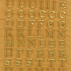 Dritz Embroidery Iron-on Letters, 1 Sheet Lettering & Embellishments