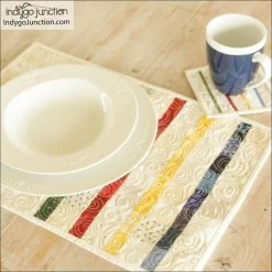 Indygo Junction Bay Blanket Three Piece Quilted Table Collection Pattern, PDF Download